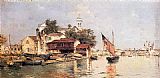 Famous Venice Paintings - A View Of Venice